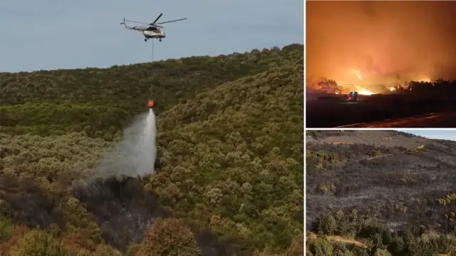 bursada orman yangini 14 saatte sonduruldu tUjRfmjl