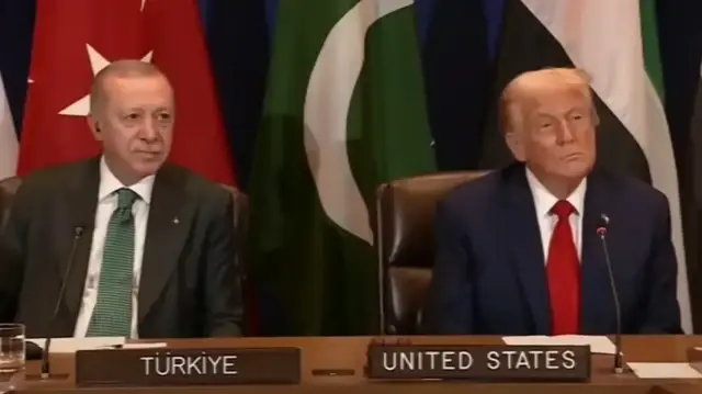 cumhurbaskani erdogan ile trump gazze zirvesinde yan yana mgCAIJcd