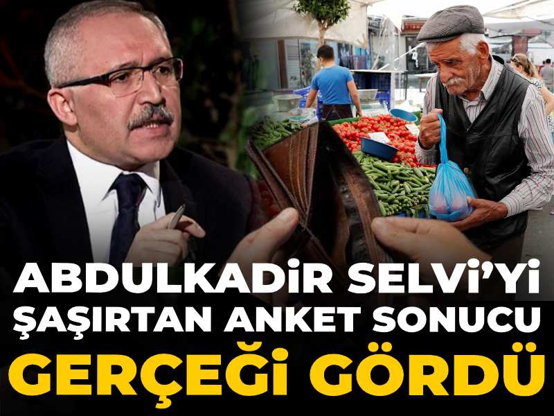 Abdulkadir Selvi’nin Şaşırtan Anket Analizi: Halkın Gerçekleri